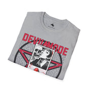 Devilmode Graphic Tee - Unisex Softstyle T-Shirt, Gothic Fashion, Festival Wear, Music Concert Outfit, Gift for Rebels - Bold PrintDevilmode Graphic Tee - Unisex Softstyle T-Shirt, Gothic Fashion, Festival Wear, Music Concert Outfit, Gift for RebelsT-ShirtDevilmode Graphic Tee - Unisex Softstyle T-Shirt, Gothic Fashion, Festival Wear, Music Concert Outfit, Gift for Rebels