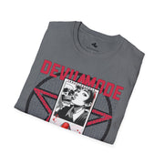 Devilmode Graphic Tee - Unisex Softstyle T-Shirt, Gothic Fashion, Festival Wear, Music Concert Outfit, Gift for Rebels - Bold PrintDevilmode Graphic Tee - Unisex Softstyle T-Shirt, Gothic Fashion, Festival Wear, Music Concert Outfit, Gift for RebelsT-ShirtDevilmode Graphic Tee - Unisex Softstyle T-Shirt, Gothic Fashion, Festival Wear, Music Concert Outfit, Gift for Rebels