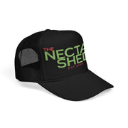 Embroidered Foam Trucker Hat - Stylish, Adjustable, Perfect for Outdoor Events, Gifts, and Casual Wear, The Nectar Shed, Trendy Cap - Bold PrintEmbroidered Foam Trucker Hat - Stylish, Adjustable, Perfect for Outdoor Events, Gifts, and Casual Wear, The Nectar Shed, Trendy CapHatsEmbroidered Foam Trucker Hat - Stylish, Adjustable, Perfect for Outdoor Events, Gifts, and Casual Wear, The Nectar Shed, Trendy Cap