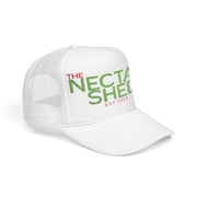 Embroidered Foam Trucker Hat - Stylish, Adjustable, Perfect for Outdoor Events, Gifts, and Casual Wear, The Nectar Shed, Trendy Cap - Bold PrintEmbroidered Foam Trucker Hat - Stylish, Adjustable, Perfect for Outdoor Events, Gifts, and Casual Wear, The Nectar Shed, Trendy CapHatsEmbroidered Foam Trucker Hat - Stylish, Adjustable, Perfect for Outdoor Events, Gifts, and Casual Wear, The Nectar Shed, Trendy Cap