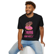 Funny Donut Humor Unisex T-Shirt, Casual Tee for Food Lovers, Gag Gift, Birthday Celebration, Snack Enthusiast - Bold PrintFunny Donut Humor Unisex T-Shirt, Casual Tee for Food Lovers, Gag Gift, Birthday Celebration, Snack EnthusiastT-ShirtFunny Donut Humor Unisex T-Shirt, Casual Tee for Food Lovers, Gag Gift, Birthday Celebration, Snack Enthusiast