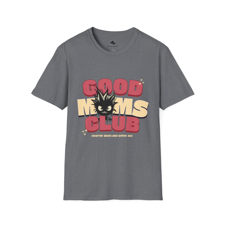 Good Moms Club Unisex T-Shirt, Gifts for Moms, Cute Mom Apparel, Mother's Day Shirt, Comfortable Casual Wear, Funny Family Tee - Bold PrintGood Moms Club Unisex T-Shirt, Gifts for Moms, Cute Mom Apparel, Mother's Day Shirt, Comfortable Casual Wear, Funny Family TeeT-ShirtGood Moms Club Unisex T-Shirt, Gifts for Moms, Cute Mom Apparel, Mother's Day Shirt, Comfortable Casual Wear, Funny Family Tee