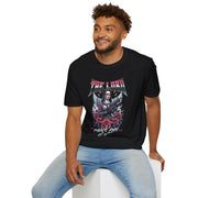 Gothic Floral Graphic Tee - Perfect for Casual Outings, Music Festivals, Birthday Gifts, and Every Day Wear - Bold PrintGothic Floral Graphic Tee - Perfect for Casual Outings, Music Festivals, Birthday Gifts, and Every Day WearT-ShirtGothic Floral Graphic Tee - Perfect for Casual Outings, Music Festivals, Birthday Gifts, and Every Day Wear