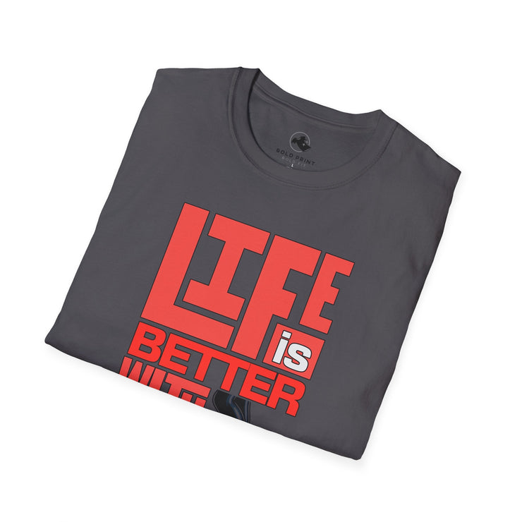 Life is Better with a Fetish T-Shirt | Fun Graphic Tee for Fashion Lovers, Gift for Birthdays, Casual Wear, Fashion Statements Red High Heels - Bold PrintLife is Better with a Fetish T-Shirt | Fun Graphic Tee for Fashion Lovers, Gift for Birthdays, Casual Wear, Fashion Statements Red High HeelsT-ShirtLife is Better with a Fetish T-Shirt | Fun Graphic Tee for Fashion Lovers, Gift for Birthdays, Casual Wear, Fashion Statements Red High Heels