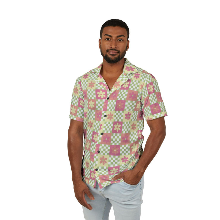 Men's Floral Hawaiian Shirt, Summer Camp Shirt, Casual Beachwear, Vacation Outfit, Tropical Print Shirt - Bold PrintMen's Floral Hawaiian Shirt, Summer Camp Shirt, Casual Beachwear, Vacation Outfit, Tropical Print ShirtAll Over PrintsMen's Floral Hawaiian Shirt, Summer Camp Shirt, Casual Beachwear, Vacation Outfit, Tropical Print Shirt