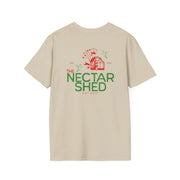 Nectar Shed Unisex Softstyle T-Shirt, Cozy Gift, Nature Lover Apparel, Eco - Friendly Tee, Gardening Shirt, Seasonal Wear - Bold PrintNectar Shed Unisex Softstyle T-Shirt, Cozy Gift, Nature Lover Apparel, Eco - Friendly Tee, Gardening Shirt, Seasonal WearT-ShirtNectar Shed Unisex Softstyle T-Shirt, Cozy Gift, Nature Lover Apparel, Eco - Friendly Tee, Gardening Shirt, Seasonal Wear