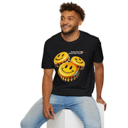 Smiley Face Unisex T-Shirt, Casual Graphic Tee, Fun Summer Shirt, Gift for Friends, Birthday Party Apparel, No Cap - Bold PrintSmiley Face Unisex T-Shirt, Casual Graphic Tee, Fun Summer Shirt, Gift for Friends, Birthday Party Apparel, No CapT-ShirtSmiley Face Unisex T-Shirt, Casual Graphic Tee, Fun Summer Shirt, Gift for Friends, Birthday Party Apparel, No Cap