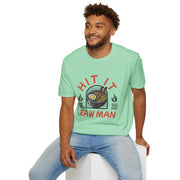 Stylish Ramen - Themed Unisex T-Shirt - Hit It Raw Man - Perfect Gift for Food Lovers, Casual Wear, Anime Fans, Birthday, Events - Bold PrintStylish Ramen - Themed Unisex T-Shirt - Hit It Raw Man - Perfect Gift for Food Lovers, Casual Wear, Anime Fans, Birthday, EventsT-ShirtStylish Ramen - Themed Unisex T-Shirt - Hit It Raw Man - Perfect Gift for Food Lovers, Casual Wear, Anime Fans, Birthday, Events