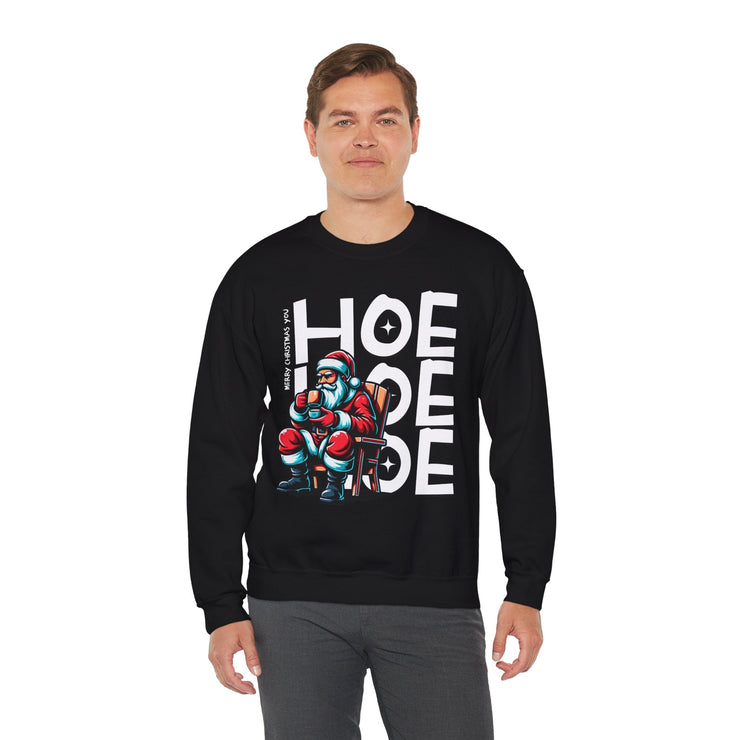 Sweatshirt — HO e HO e HO e - Bold PrintSweatshirt — HO e HO e HO eSweatshirtSweatshirt — HO e HO e HO e
