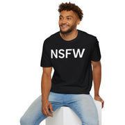 Unisex Softstyle T-shirt, Statement Tee, Funny Shirt, Pickup Line Comment T-Shirt, "NSFW", Quote Shirt - Bold PrintUnisex Softstyle T-shirt, Statement Tee, Funny Shirt, Pickup Line Comment T-Shirt, "NSFW", Quote ShirtT-ShirtUnisex Softstyle T-shirt, Statement Tee, Funny Shirt, Pickup Line Comment T-Shirt, "NSFW", Quote Shirt
