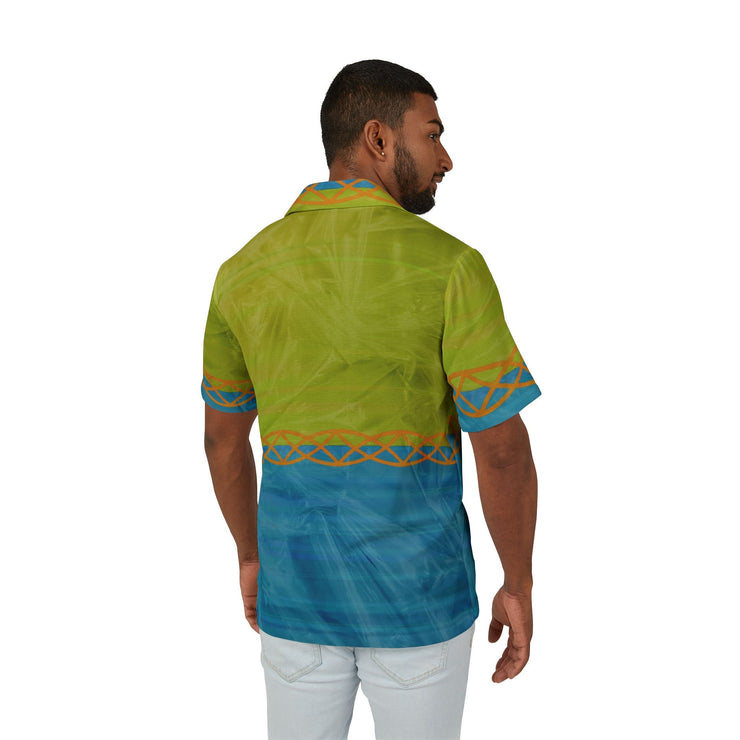 Vibrant Men's Hawaiian Camp Shirt - Perfect for Summer Parties, Beach Days, Tropical Vacations, Father's Day, Casual Wear - Bold PrintVibrant Men's Hawaiian Camp Shirt - Perfect for Summer Parties, Beach Days, Tropical Vacations, Father's Day, Casual WearAll Over PrintsVibrant Men's Hawaiian Camp Shirt - Perfect for Summer Parties, Beach Days, Tropical Vacations, Father's Day, Casual Wear